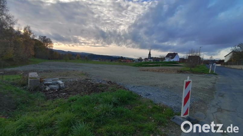 Am Rande des Bürgerparks soll nächstes Jahr der neue Bauhof entstehen. Die ersten Arbeiten haben bereits begonnen. Bild: vsr