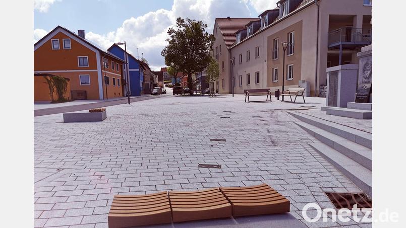 Rund um den Tillyplatz soll die Freiflächengestaltung weitergehen. Archivbild: gz