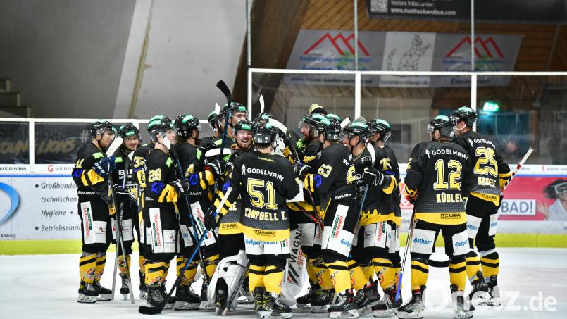 Der ERSC Amberg will am Sonntag gegen Geretsried punkten. Archivbild: SignaLight