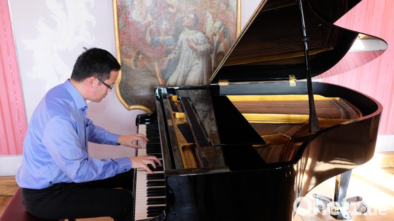 Yuuki Oba gastierte bereits mehrmals im Musiksaal des Klosters Speinshart . Archivbild: do