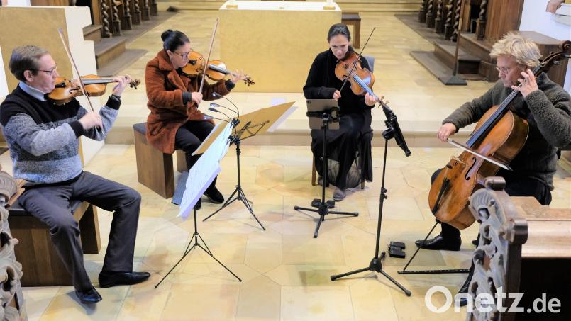 Das berühmte &quot;Minguet-Quartett&quot; spielt am Volkstrauertag in der Klosterkirche Mozarts Requiem. Bild: do