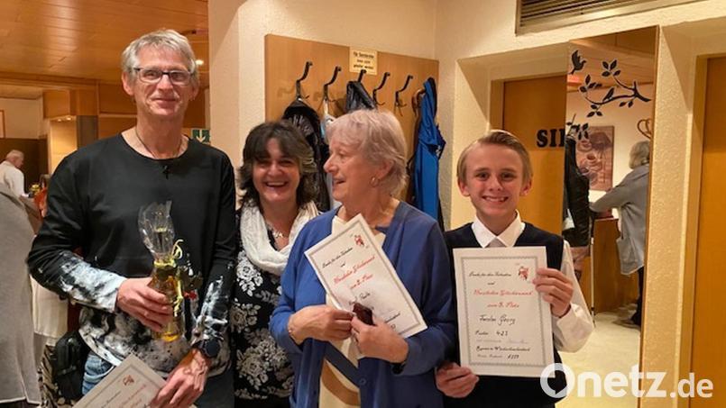 Das sind die Gewinner beim Rommé-Turnier in Windischeschenbach Bild: Roland Adam/exb