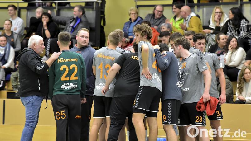 Die Spieler der HG Amberg rechnen mit einer umkämpften Partie beim Tabellennachbarn TB Roding.. Archivbild: Hubert Ziegler