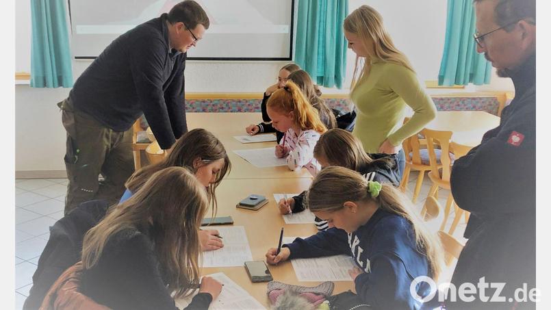 Die Jugendlichen waren auf den Wissenstest bestens vorbereitet. Bild: gz