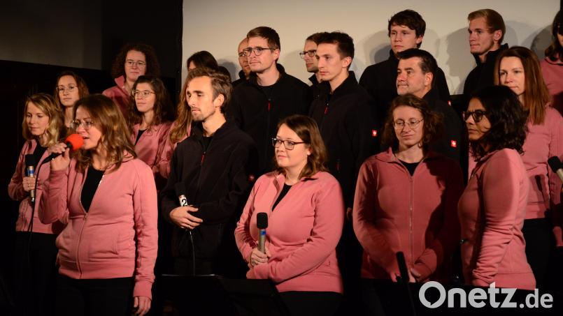 Der Chor des Evangelischen Freundeskreises Hof. Bild: Kunz