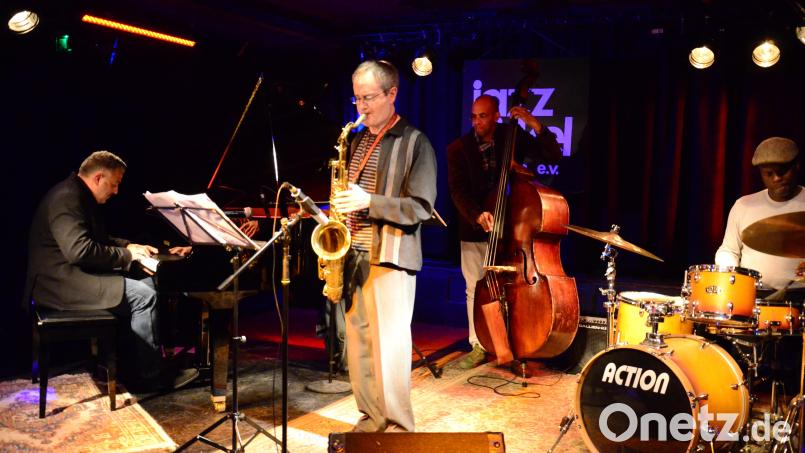 Rick Margitza und das Jermaine Landsberger Trio. Bild: Kunz