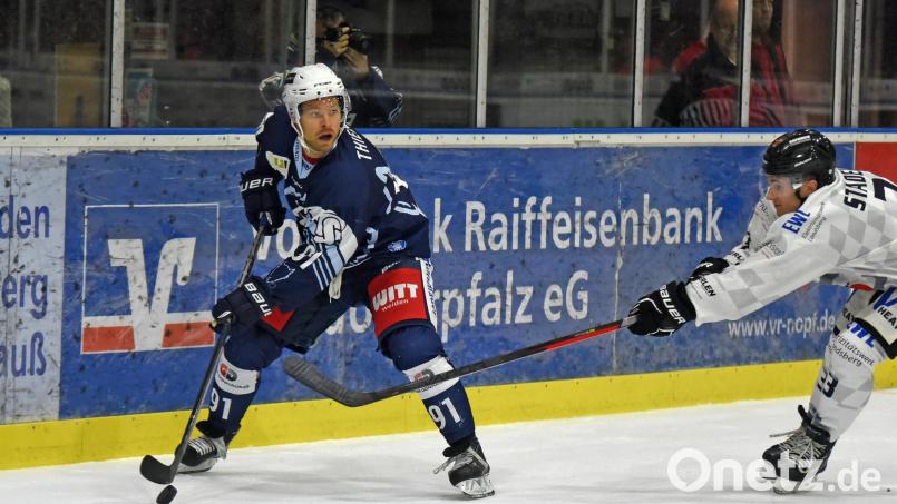 Dennis Thielsch (links) hofft nach der ersten Niederlage in dieser Saison auf eine neue Siegesserie. Archivbild: Gebert