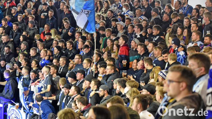 Beim &quot;Family Day&quot; der Blue Devils Weiden ist am Sonntag mit einer ausverkauften Hans-Schröpf-Arena zu rechnen. Archivbild: Gebert