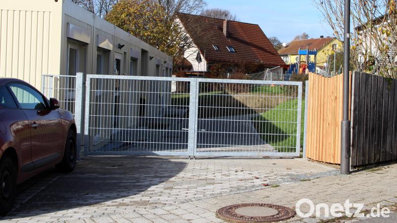 Sauber angelegt ist der untere Teil des Kinderhauses, wo die neue Containeranlage steht. Bild: lep