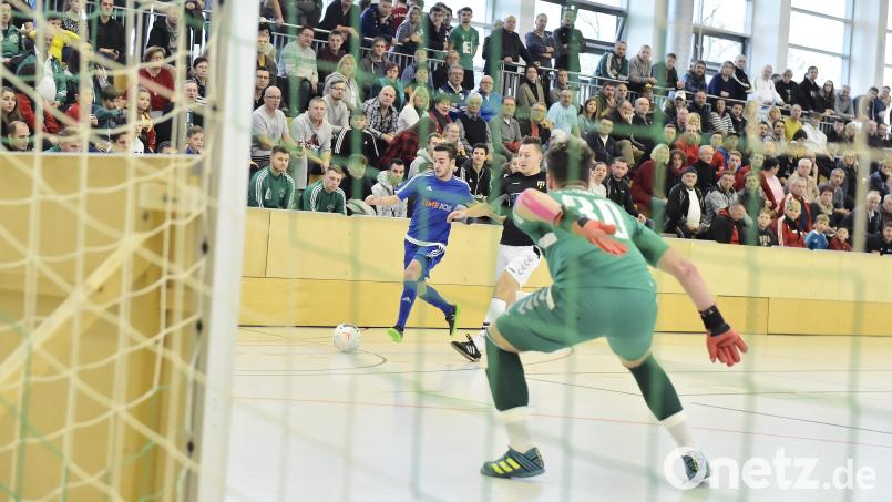 Knapp drei Jahre ist es her, dass zuletzt um den Hallencup des SV 08 Auerbach in der Helmut-Ott-Halle gespielt wurde. Eine Neuauflage gibt es am 8. Januar 2023. Archivbild: Hubert Ziegler