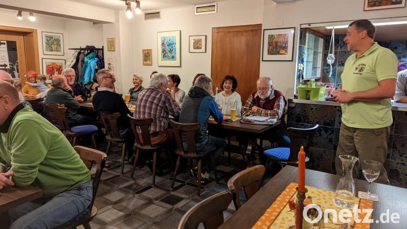 Beim Kreiner in Siebeneichen hielt die GSG Rosenberg ihren Traditionsabend. Bild: ige
