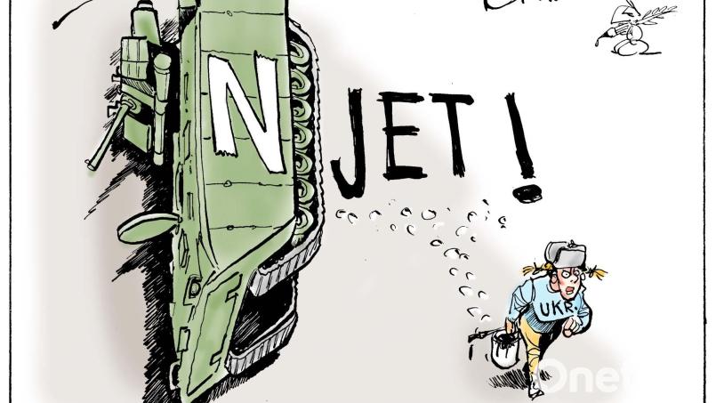 Jürgen Tomiceks Kriegskarikaturen Bild: Jürgen Tomicek