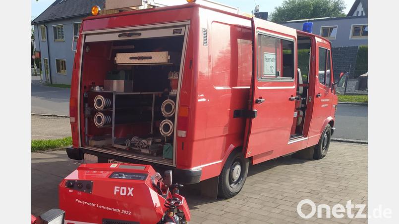 Das rund 30 Jahre alte Tragkraftspritzenfahrzeug der Feuerwehr Lennesrieth mit einer Ausrüstung nur für klassische Großbrandereignisse soll ersetzt werden. Archivbild: fvo