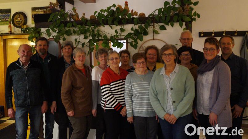 Bei der Herbstversammlung wurden langjährige Mitglieder für 60, 40 und 25 Jahre geehrt Bild: Gschrey/exb