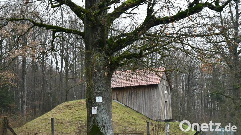 Der Wasserhochbehälter am Donatusweg bei Aschach kann nicht mehr saniert werden und muss einem Neubau weichen. Bild: sche