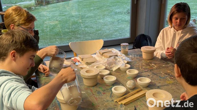Kunst an Mittelschulen: Auftakt zum Jahresprojekt &quot;pARTnerinnen&quot;. Bild: Irene Fritz/exb