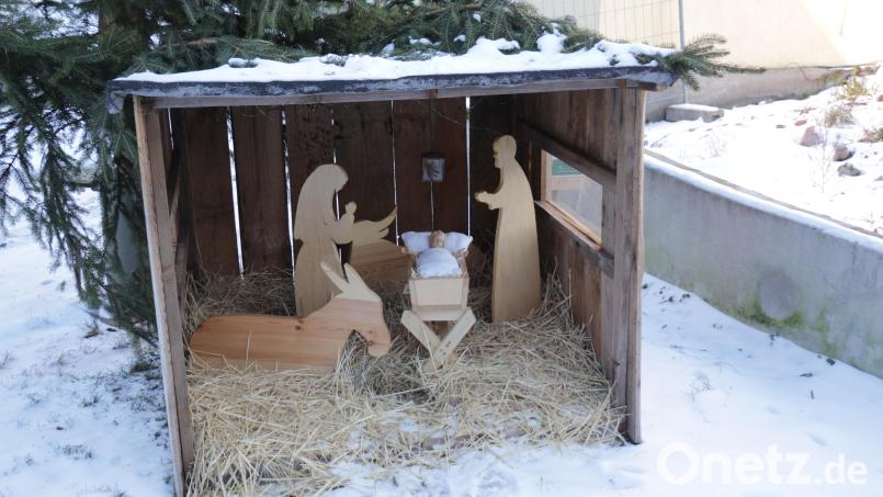 Die Krippe in Kaibitz Bild: rpp