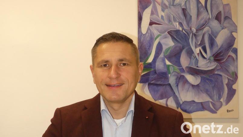 Bürgermeister Marcus Gradl ruft die Bürger zu Optimismus und Durchhaltevermögen auf. Bild: rn