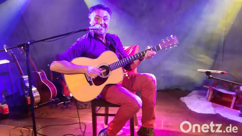 Richie Necker kann auch neckisch. Bild: Kunz