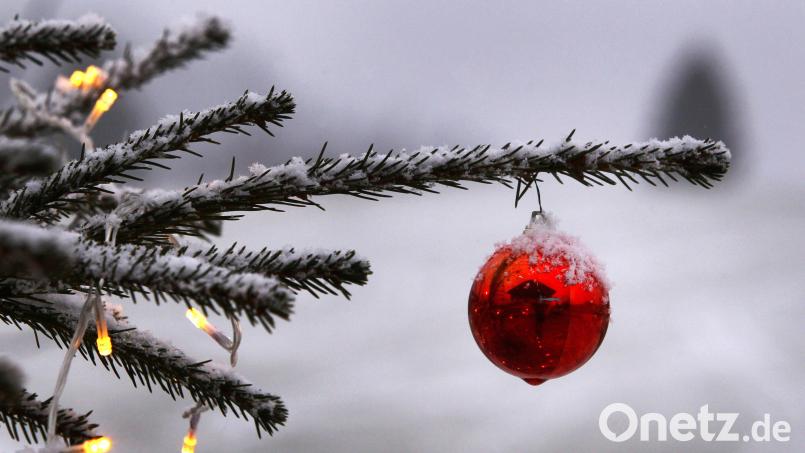 39 LED-Lampen fehlen jetzt am Falkenberger Christbaum. Symbolbild: Karl-Josef Hildenbrand/dpa