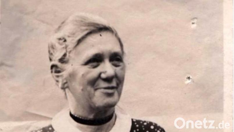 Ernestine Rebitzer. Bild: Stadtarchiv Weiden