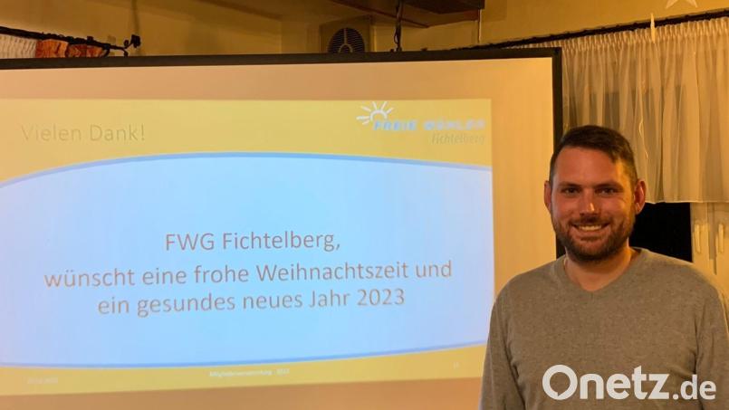 Corey Dressendörfer ist neuer Vorsitzender der FWG Fichtelberg. Bild: Freie Wählergemeinschaft/exb