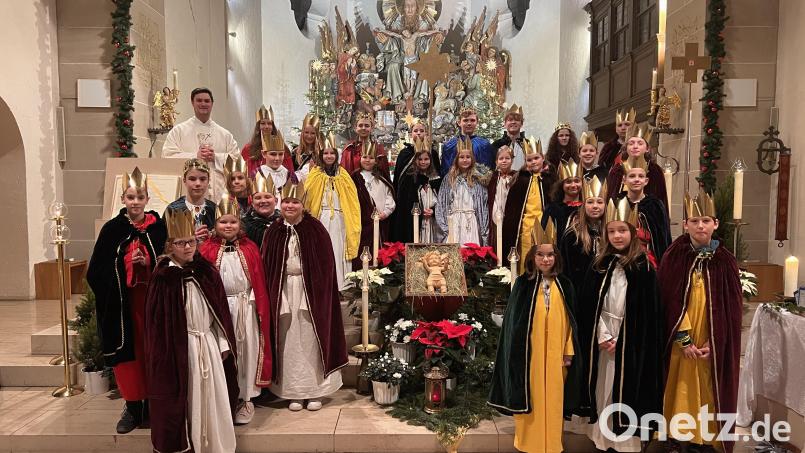 Die Sternsinger von Dreifaltigkeit leisteten heuer nach der Corona-Zwangspause am Dreikönigstag beste Arbeit. Bild: ads