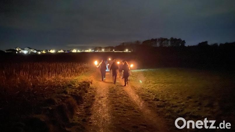 Die Mitglieder des Historischen Vereins bei ihrer Wanderung zum Meilerplatz. Bild: wec