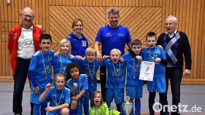 Die erfolgreichen F-Junioren des SV Raigering. Bild: Stephan Huber