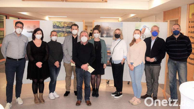 Die Sieger des Fotowettbewerbs wurden in der Klinik Lindenlohe ausgezeichnet. Bild: Bernhard Krebs/exb