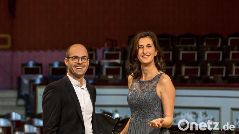 Philipp Heiß und Nicole Glamsch werden die Musik Max Regers im März nach Amberg bringen. Bild: Petra Kellner/exb