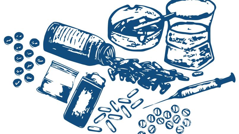Anna konsumierte Alkohol, Cannabis, LSD und Crystal. Erst als das Jugendamt ihr das Kind wegnimmt, beginnt sie gegen ihre Sucht zu kämpfen. Grafik:  Marina Gube