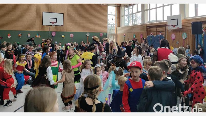 Viel Spaß hatten die kleinen Maschkerer beim Kinderfasching. Bild: M. Klinger/exb