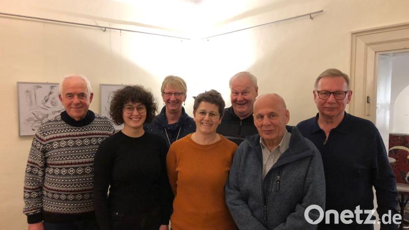 Neuwahlen standen bei der Jahreshauptversammlung des Bierclubs auf der Tagesordnung. Das Bild zeigt den neuen Vorstand. Bild: Messer/exb