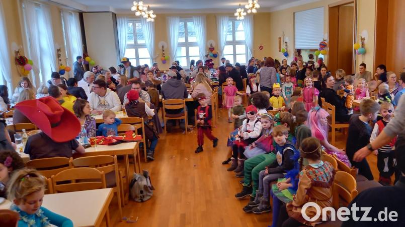 Der Kinderfasching im Pfarrheim in Bärnau war gut besucht. Bild: Maria Wagner/exb