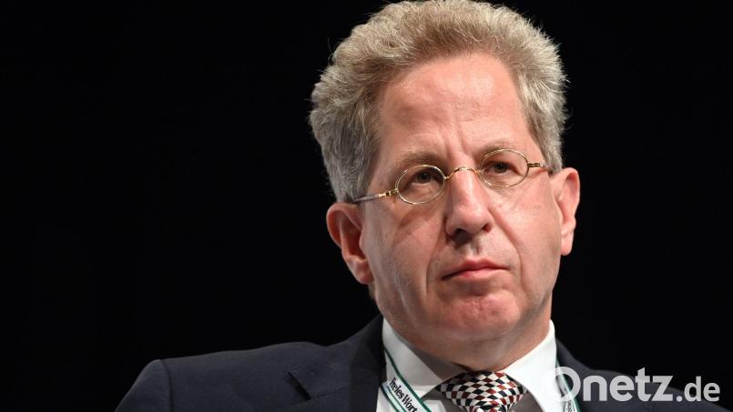 Hans-Georg Maaßen (CDU) bei einer Veranstaltung in Suhl. Droht dem früheren Präsidenten des Bundesamts für Verfassungsschutz der Parteiausschluss? Bild: Martin Schutt/dpa-Zentralbild/dpa