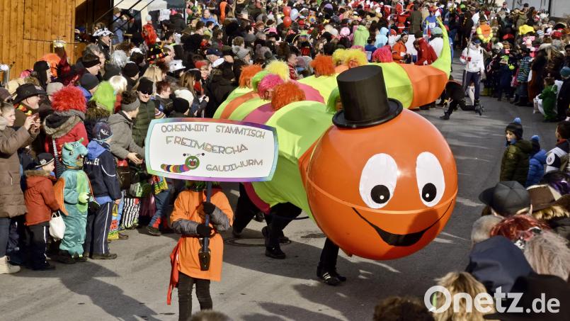 In Freudenberg laufen die Vorbereitungen für den Gaudiwurm am Faschingsdienstag, 21. Februar. Archivbild: gri