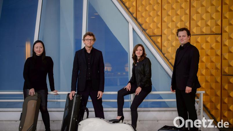 Das Varian-Fry-Quartett spielt am Sonntag, 5. März, im Amberger Stadttheater. Bild: Stephan Roehl/exb