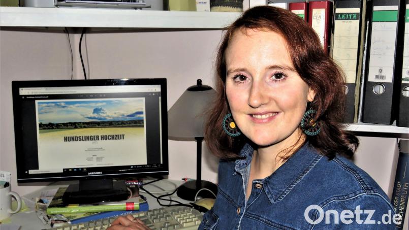 Christina Baumer arbeitet gerade noch am Drehbuch für ihren ersten Film, der den Arbeitstitel &quot;Hundslinger Hochzeit&quot; trägt. Bild: ubb