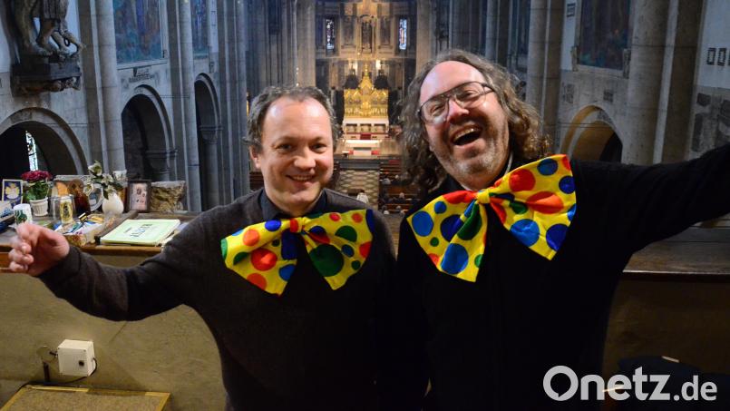 Faschingskonzert in St. Josef mit Piotr Pajak und Stefan Schultes. Bild: Kunz