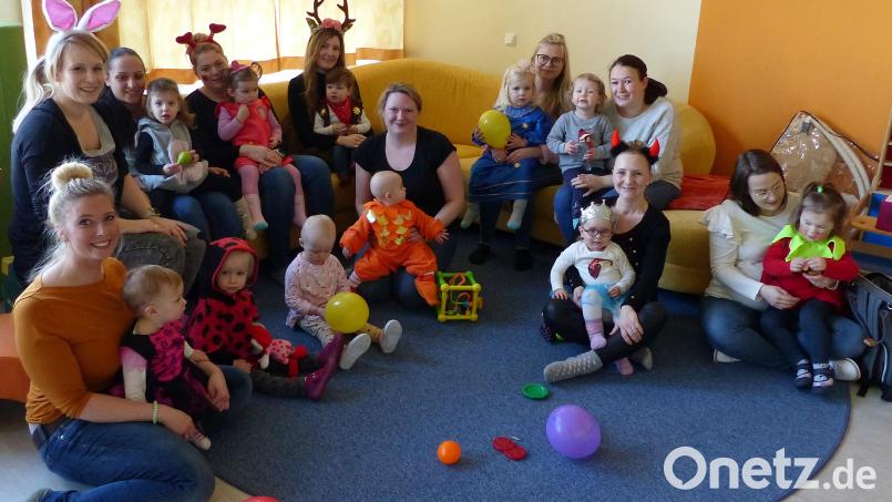 Fasching der Krabbelgruppe Bild: lgc