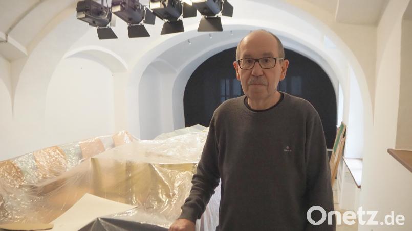 Reinhard Westiner ist das Lachen nach zwei Jahren Pandemie vergangen. Er hat Zweifel, ob sich das nicht mehr ganz junge Publikum nach der neuen Lockerung wieder zum Kabarett ins Schmidt-Haus traut. Bild: bl