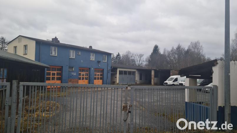 Der alte Bauhof: Bald soll hier das Baugebiet "Thumbachaue" entstehen. Bild: sne