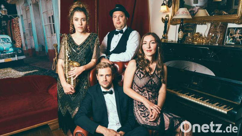Das Quartett "Grüner Salon" kommt nach Amberg. Bild: Rebecca ter Braak/exb