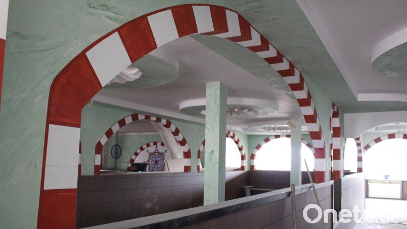 Der Frauenbereich befindet sich im Obergeschoss der Moschee. Bild: Sascha Fuchs/fph