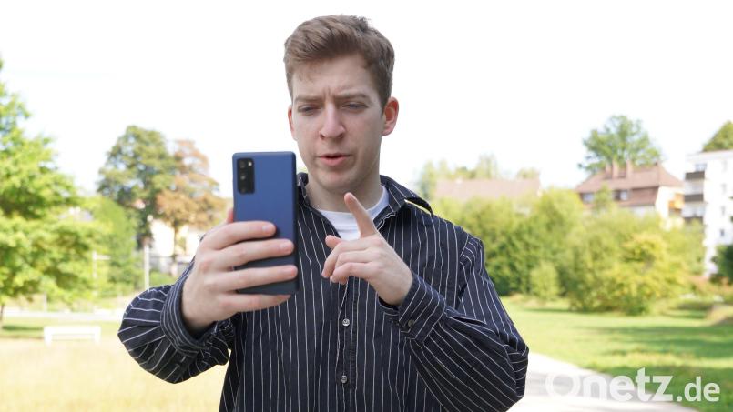 Finn Herten ist auch in der Freizeit viel auf Tiktok. Bild: Finn Herten/exb