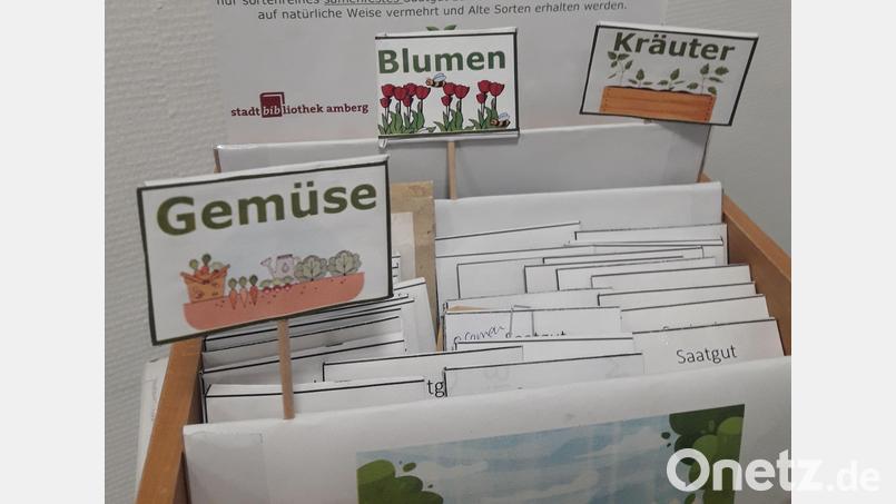 Die Stadtbibliothek hat ihr Angebot erweitert und bietet nun auch eine Saatgutbibliothek an. Bild: Kerstin Klemm/exb