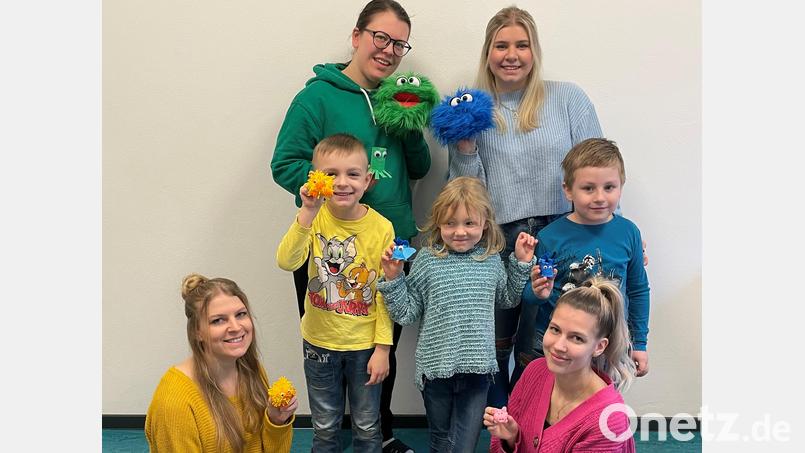 In der Integrativ-Gruppe drehte sich alles um das Thema Farben. Bild: Sandra Dollmann/exb