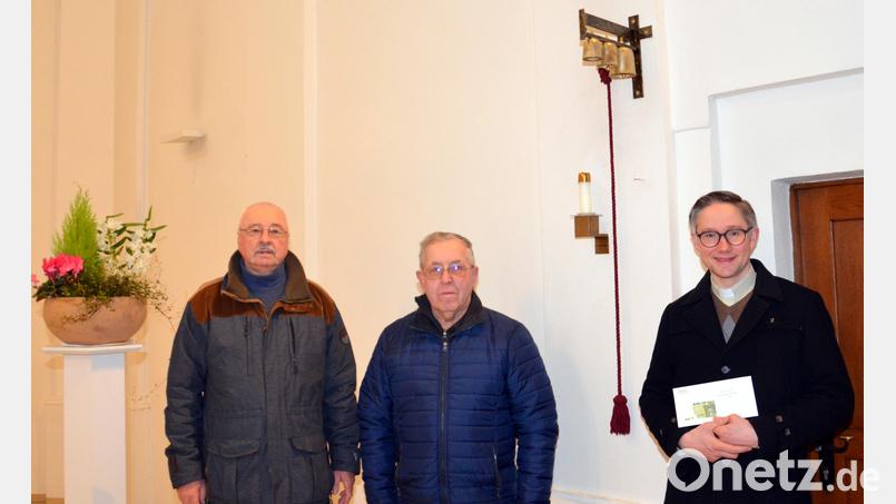 Die Pfarrkirche Sankt Emmeram in Waidhaus hat dank einer Spende von Johann Klug ein neues Sakristeigeläut. Bild: Siegfried Zeug/exb