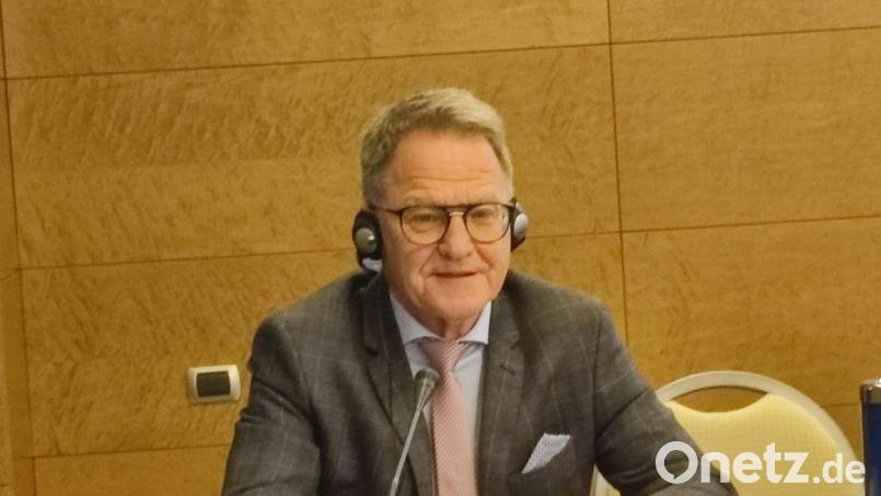 Reiner Meier bei der Tagung der EUCDA in Rom. Bild: hme